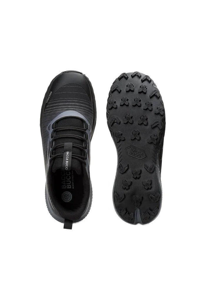 Bacca Bucci Carbon Black TREKZON Sport Shoes for Men | Best Price UAE
